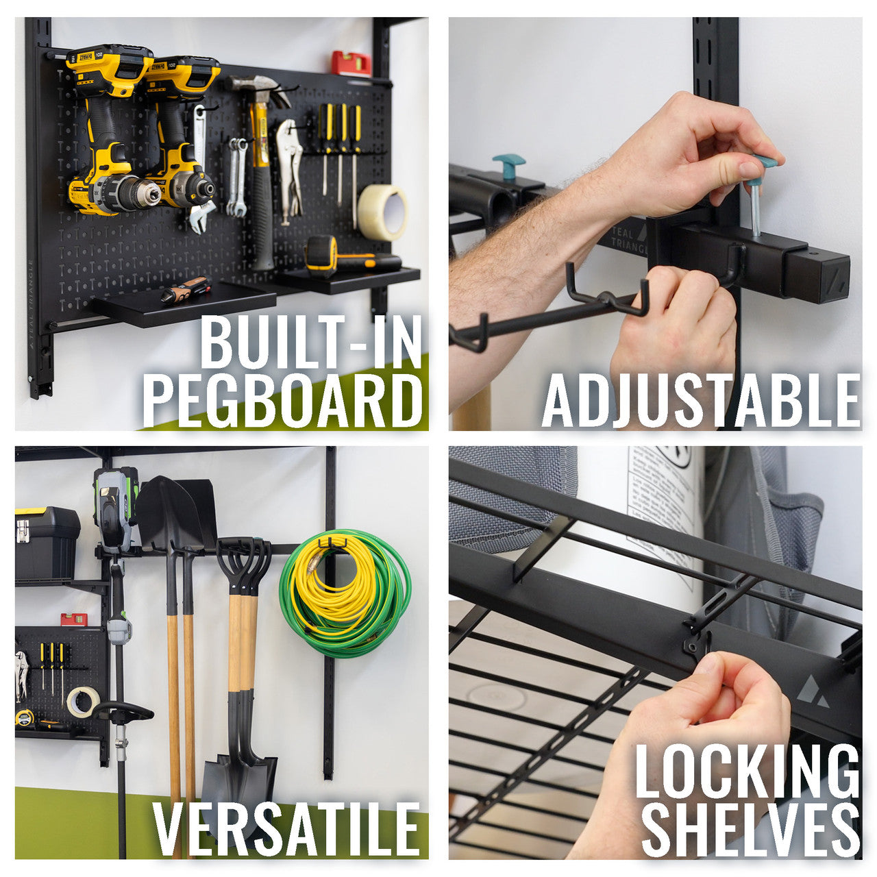 G-Tool Pro | Adjustable Wall Storage System | Holds 500 lbs - OVERLANDERS Outfitter