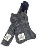 Touchdog ® 2-In-1 Windowpane Plaid Matching Dog Jacket and Reversible Dog Mat - OVERLANDERS Outfitter