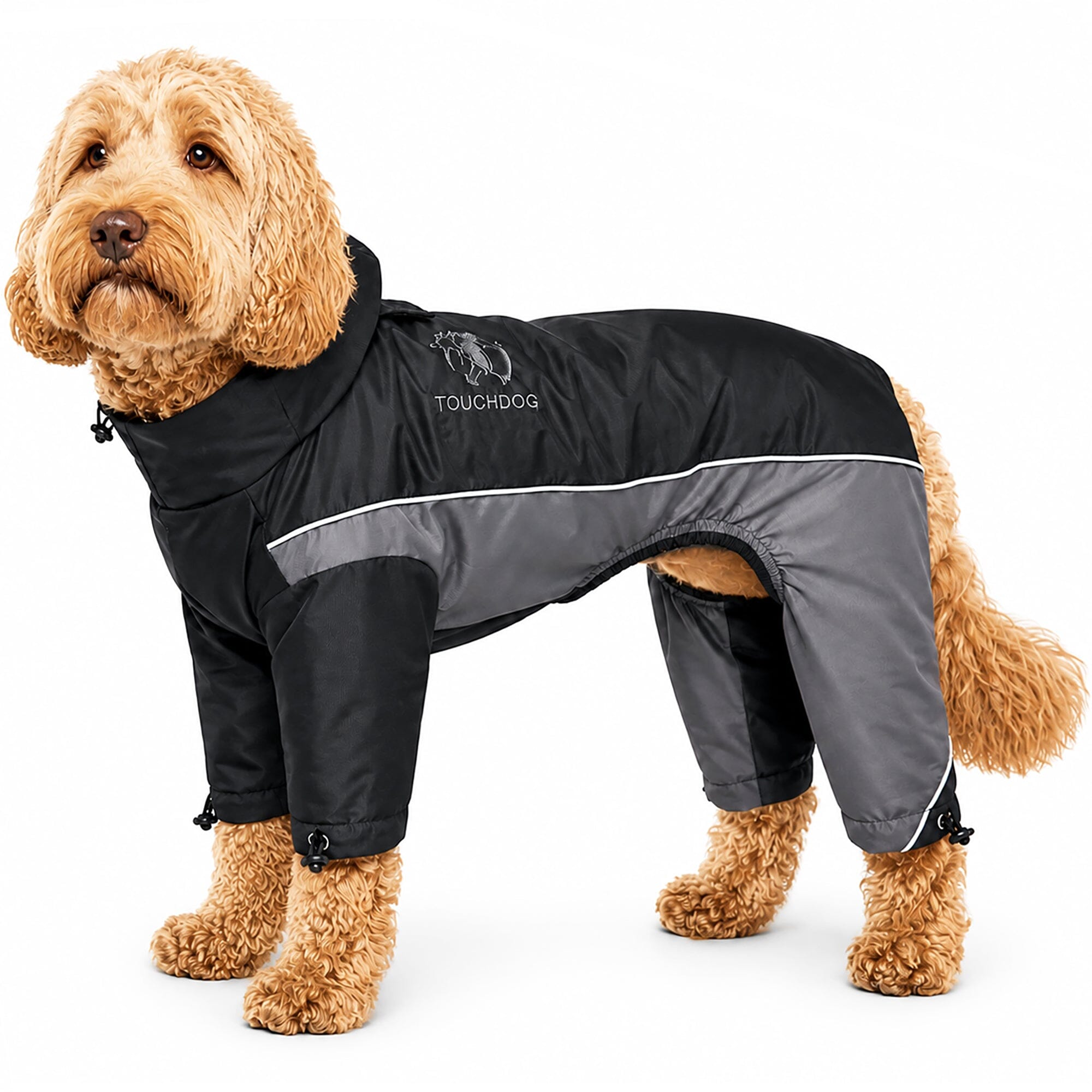 Touchdog ® Quantum-Ice Adjustable and Reflective Full-Body Winter Dog Jacket - OVERLANDERS Outfitter