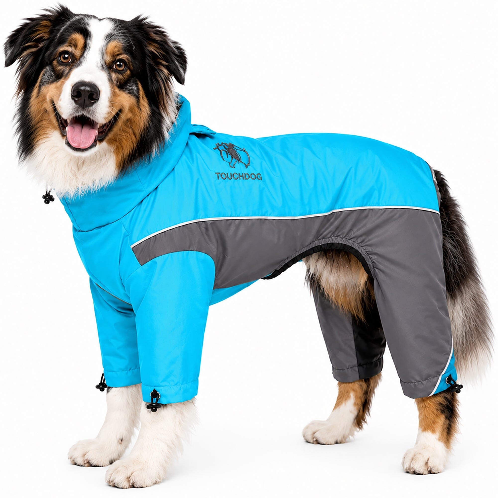 Touchdog ® Quantum-Ice Adjustable and Reflective Full-Body Winter Dog Jacket - OVERLANDERS Outfitter