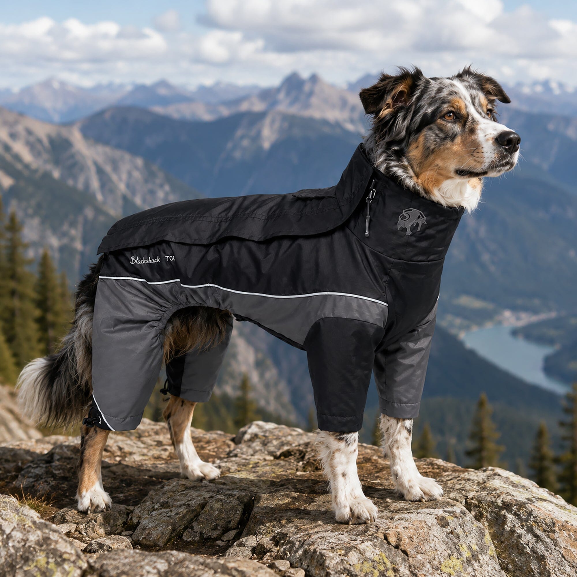 Touchdog ® Quantum-Ice Adjustable and Reflective Full-Body Winter Dog Jacket - OVERLANDERS Outfitter