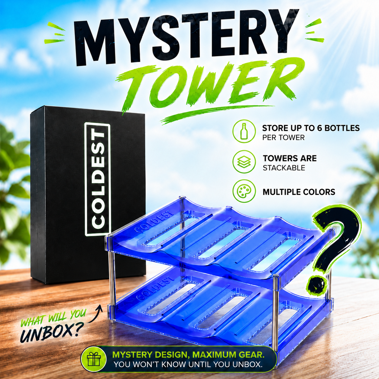 COLDEST Towers - Bottle Organizer - OVERLANDERS Outfitter