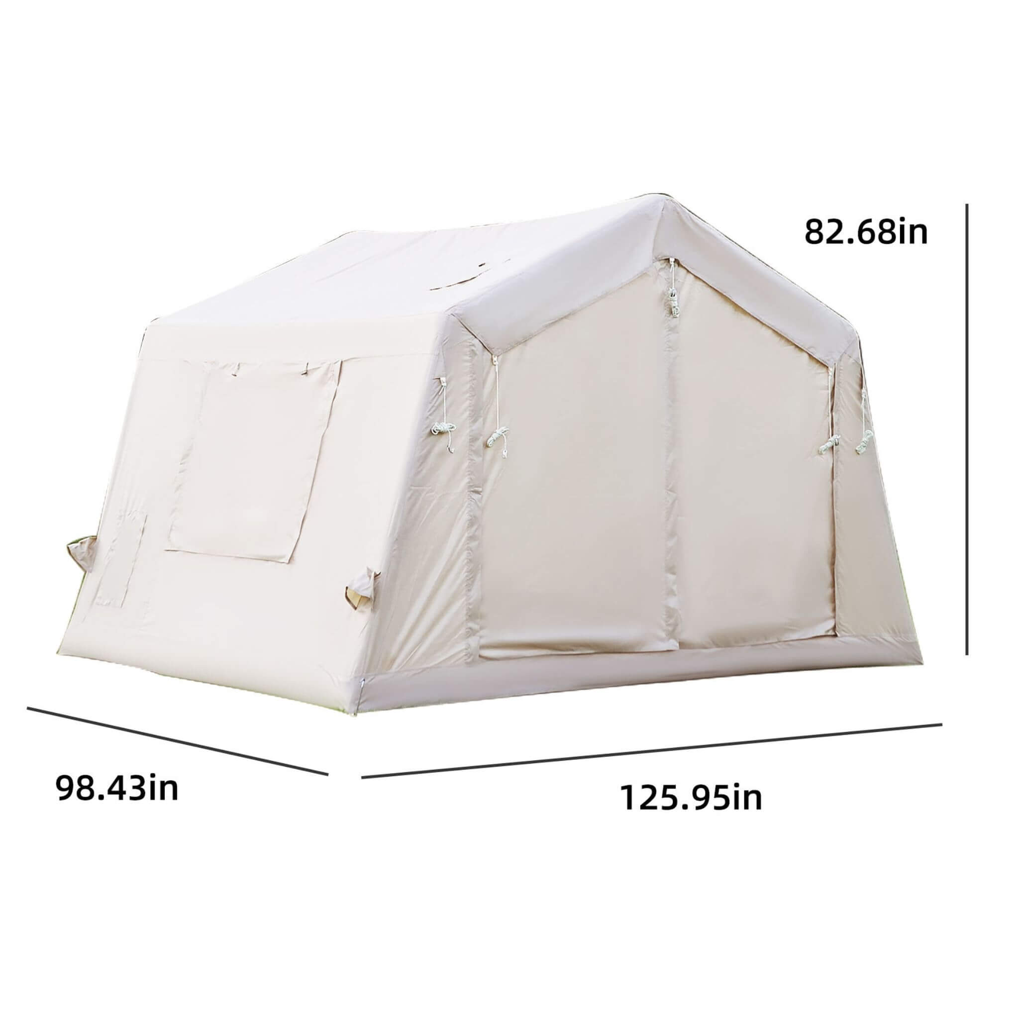 Trailora 4-Season Outdoor 4-6 People Inflatable Blow Up Camping Tent With Air Pump (SAK46821) - We The Collective