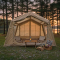 Trailora 4-Season Outdoor 4-6 People Inflatable Blow Up Camping Tent With Air Pump (SAK46821) - We The Collective