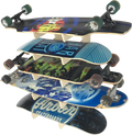 Transparent skateboard wall rack by Rado Racks for displaying and organizing skateboards in a sleek, modern style.