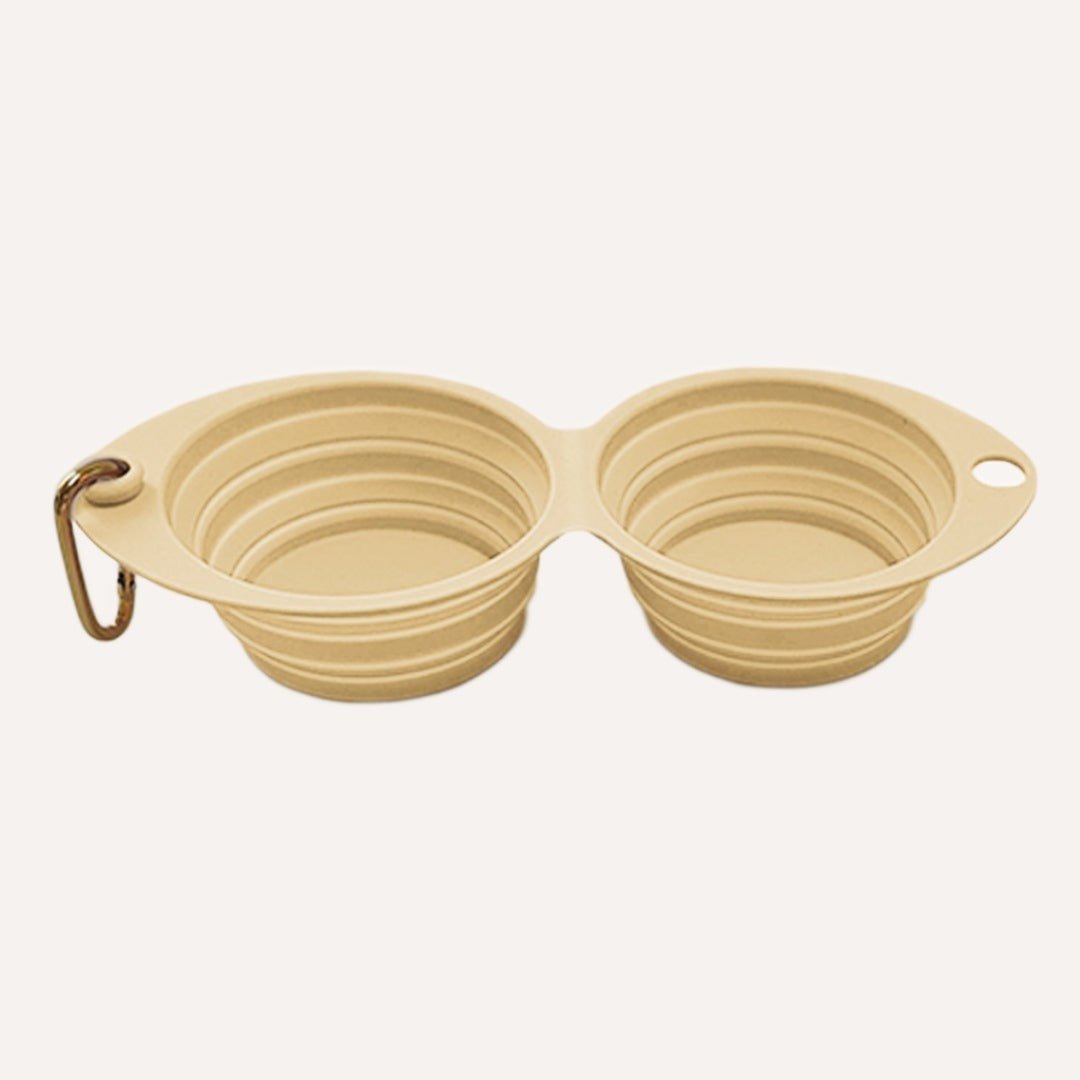 Tilley + Me Collapsible Double Pet Bowl – Lightweight & Portable for Travel - OVERLANDERS Outfitter