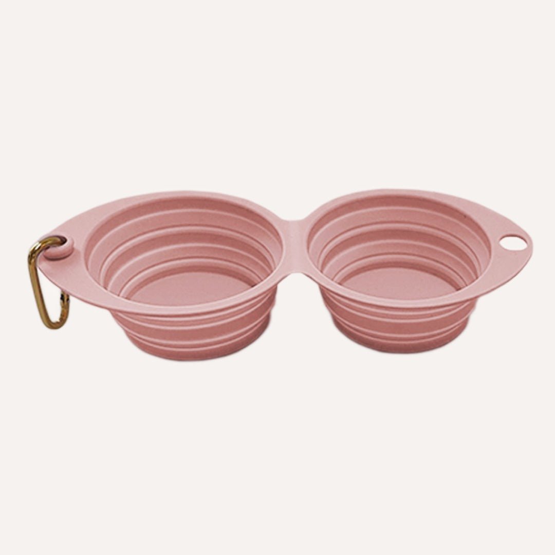 Tilley + Me Collapsible Double Pet Bowl – Lightweight & Portable for Travel - OVERLANDERS Outfitter