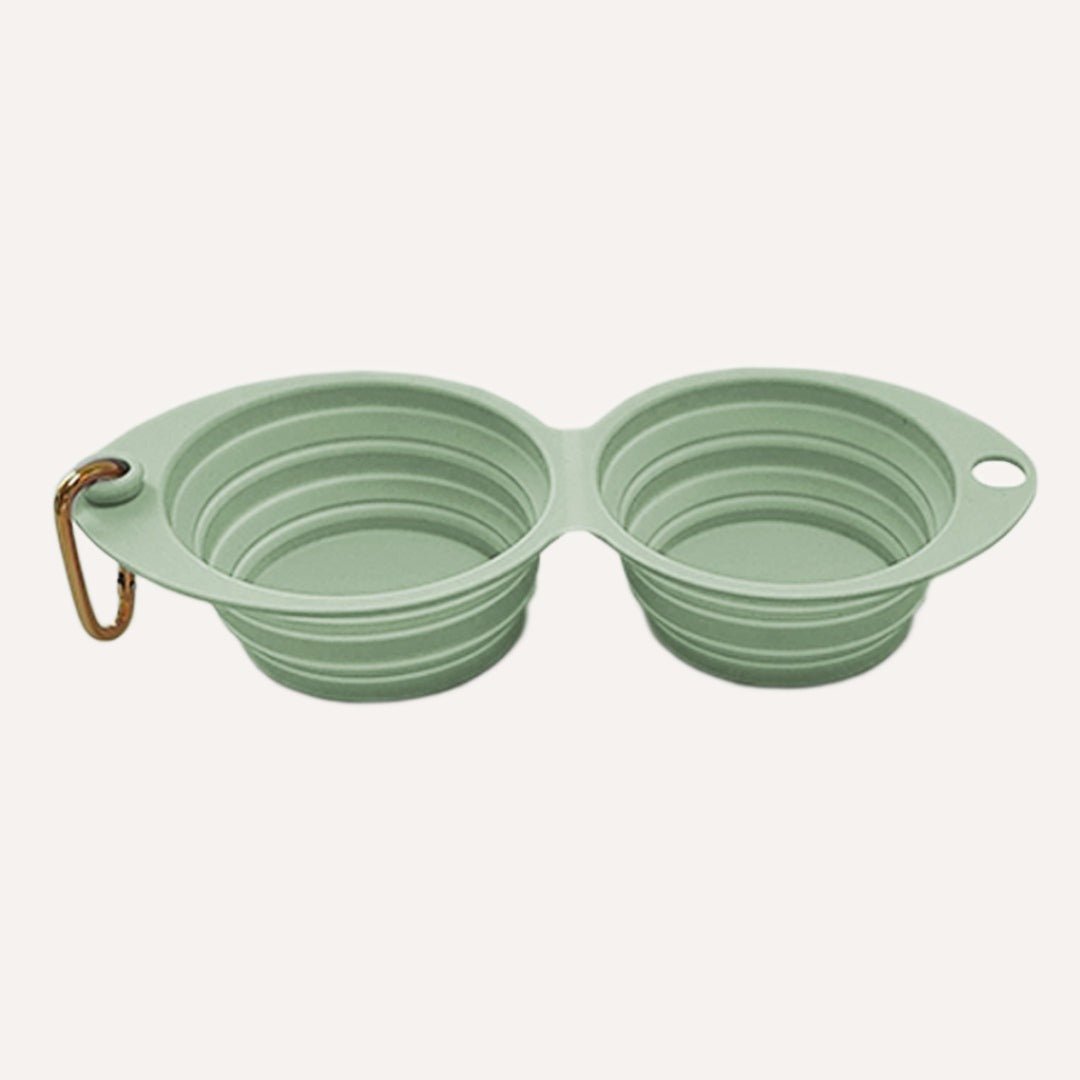 Tilley + Me Collapsible Double Pet Bowl – Lightweight & Portable for Travel - OVERLANDERS Outfitter