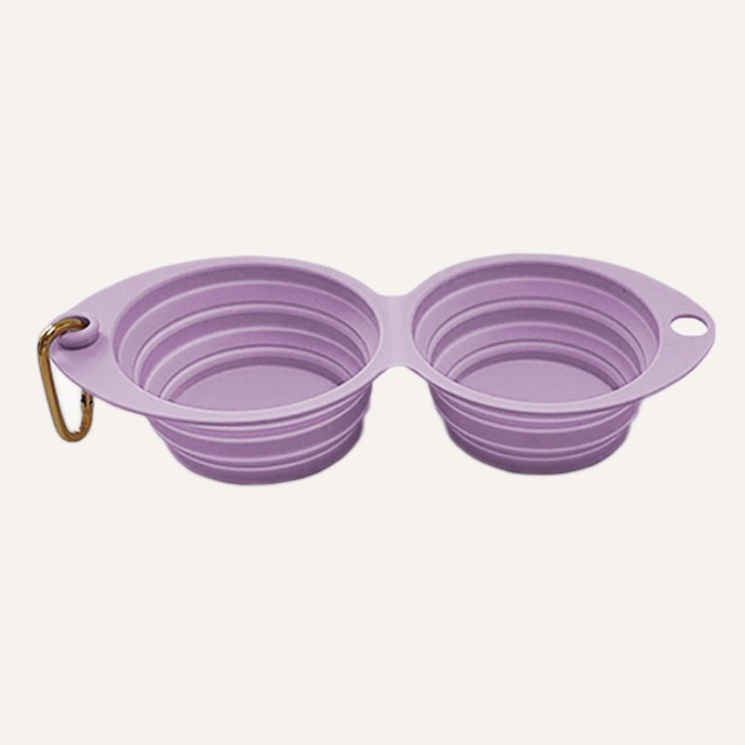 Tilley + Me Collapsible Double Pet Bowl – Lightweight & Portable for Travel - OVERLANDERS Outfitter