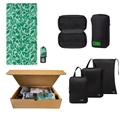 COR Surf travel bundle gift box with assorted items for men and women, perfect for beach trips and travel adventures.