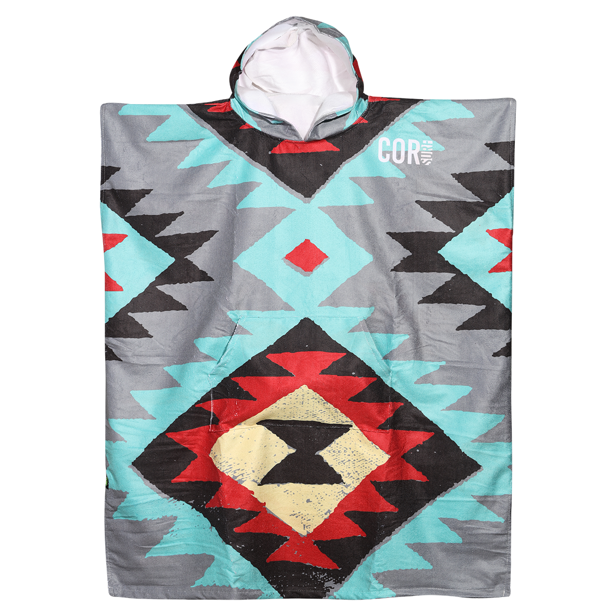 Changing Towel Poncho by COR Surf - Tribal-Tech (Large) - OVERLANDERS Outfitter
