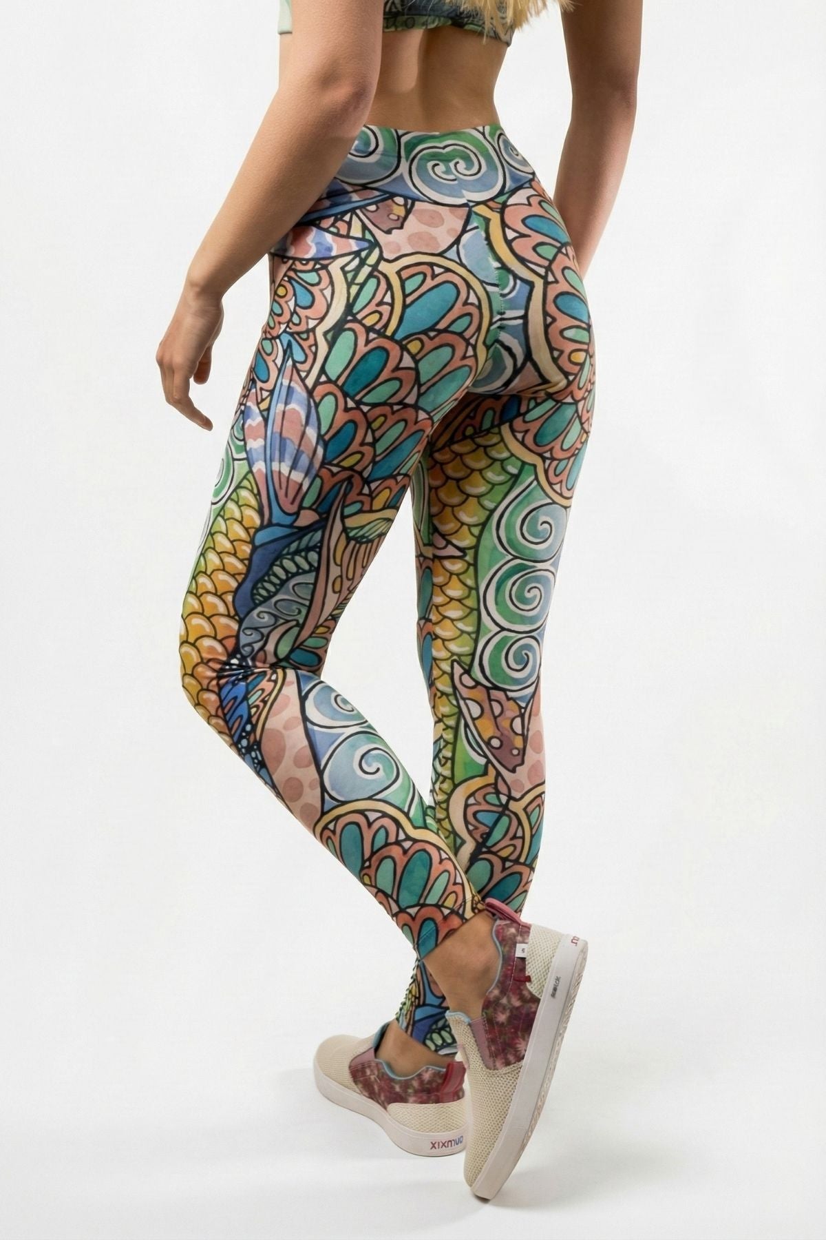 Tropical Tarpon Signature Leggings - OVERLANDERS Outfitter