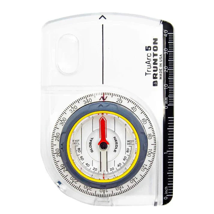 Brunton TruArc 5 Baseplate Compass with Map Magnifier - OVERLANDERS Outfitter