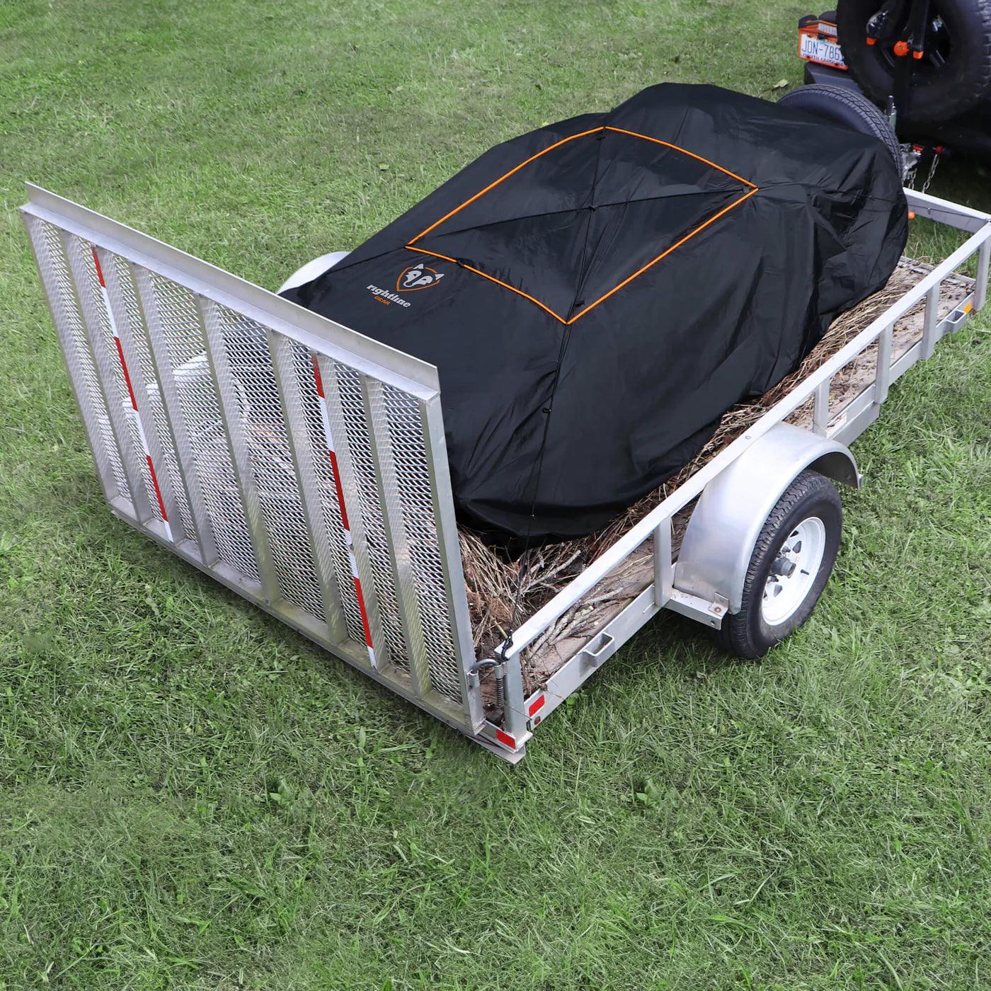 TRUCK BED CARGO NET WITH BUILT-IN TARP - OVERLANDERS Outfitter