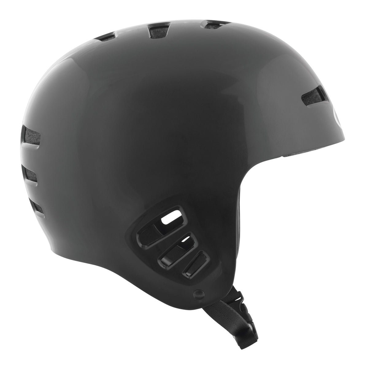 Black TSG Dawn Flex helmet by ZEITBIKE, showing the sleek helmet with ventilation and adjustable straps.