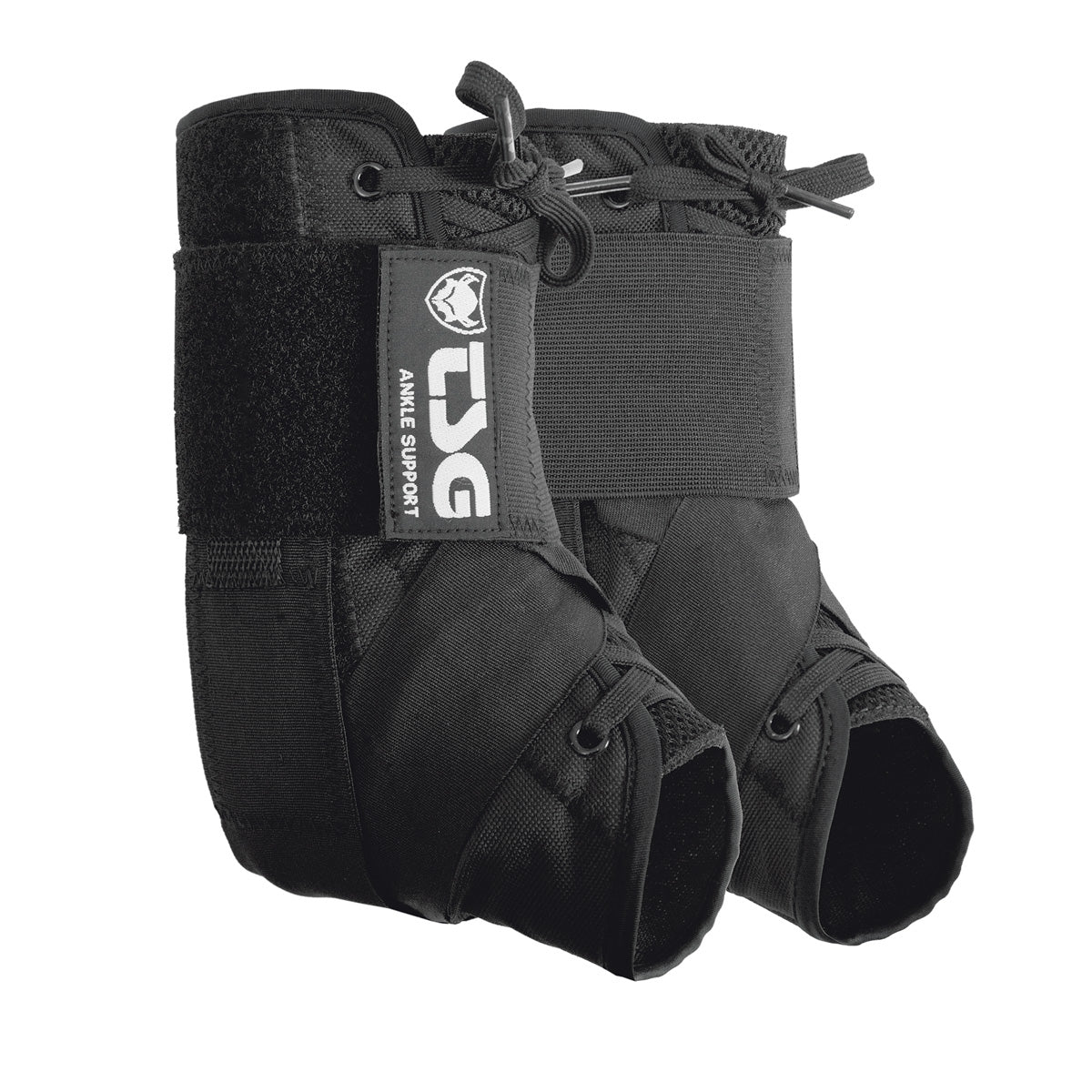 Black TSG ankle support pad from ZEITBIKE, designed for ankle protection and stability during sports or outdoor activities.