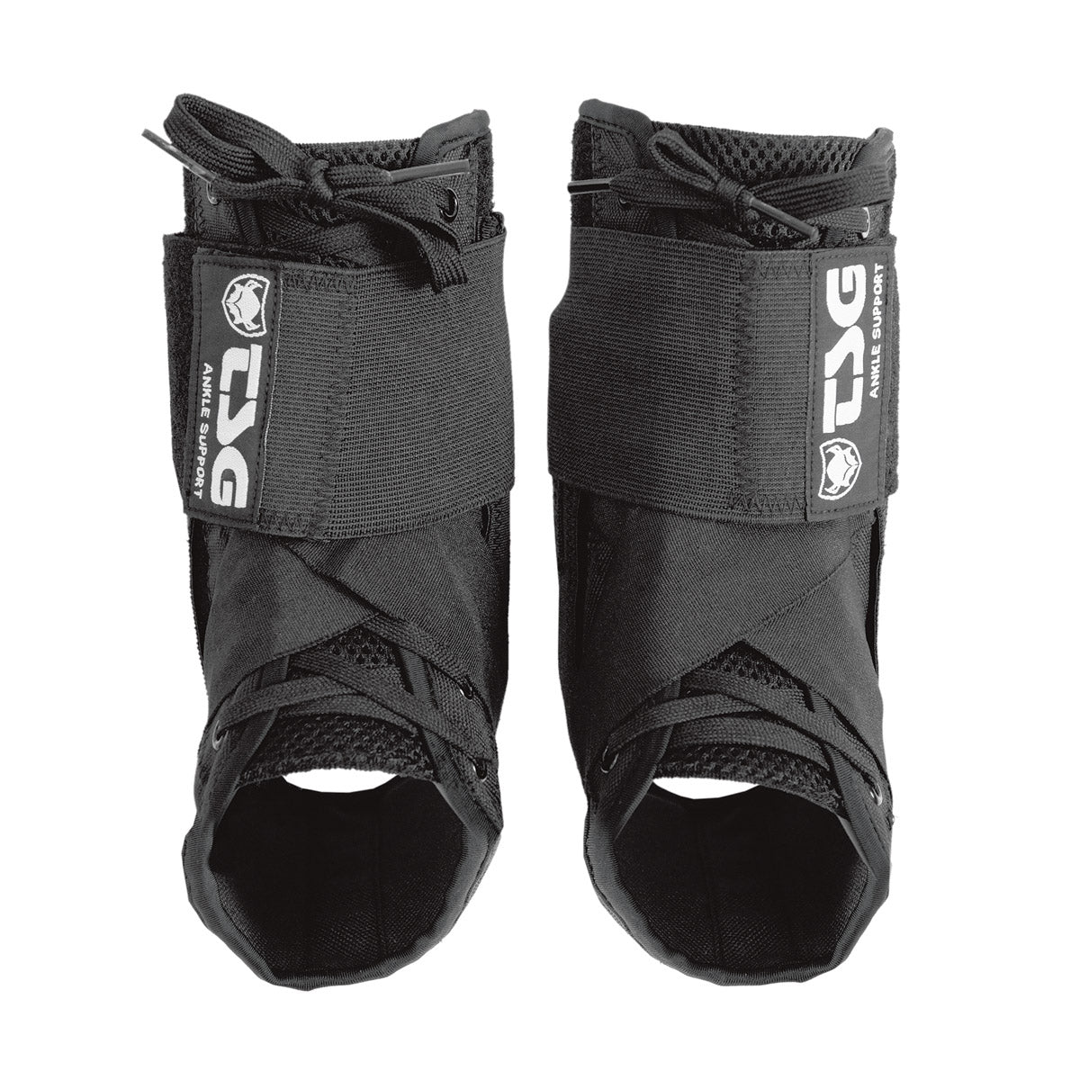 Black TSG ankle support protective pad by ZEITBIKE, designed for ankle stabilization and injury prevention during outdoor activities.