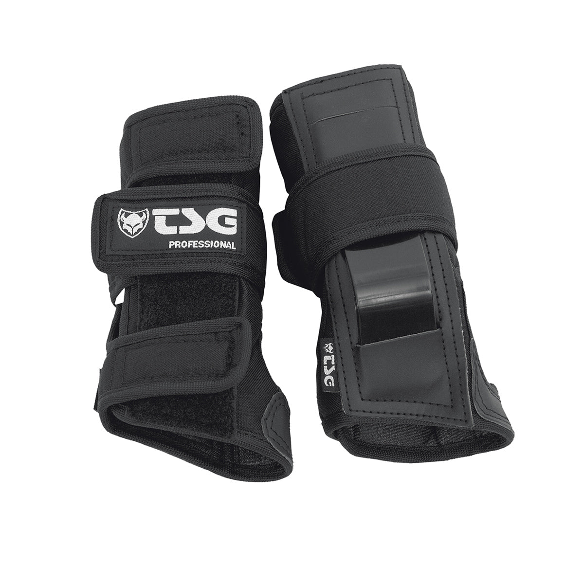 Black TSG wristguard professional protective pad by ZEITBIKE, designed for wrist support and impact protection.