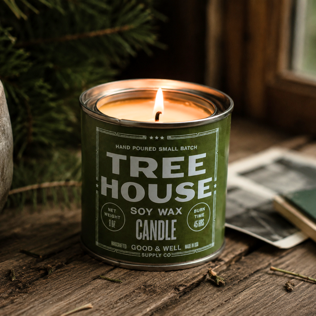 Tree House Soy Candle - OVERLANDERS Outfitter