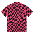 Twisted Tiles Checkerboard Button Up Shirt