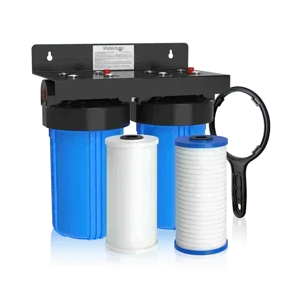 Waterdrop WHF21-PG 5 Micron 2-Stage Whole House Water Filtration System - OVERLANDERS Outfitter