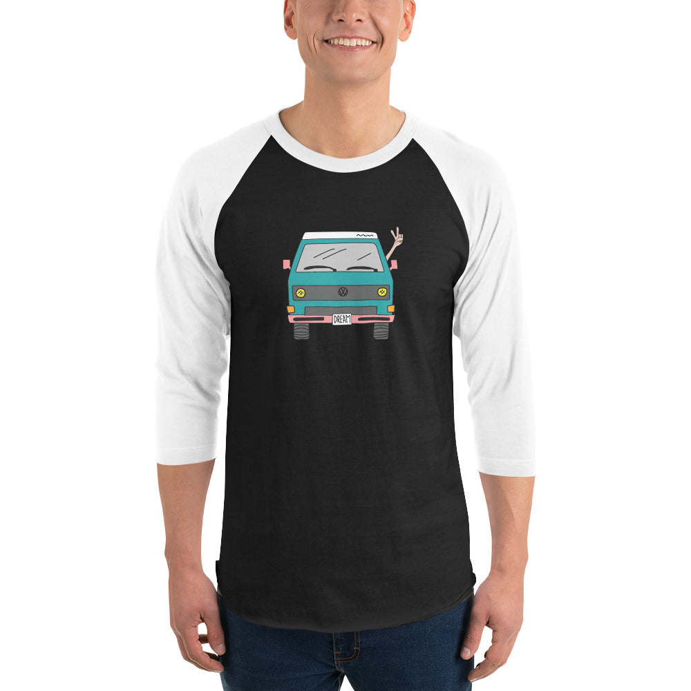 Dream Machine Raglan Baseball T-Shirt - OVERLANDERS Outfitter