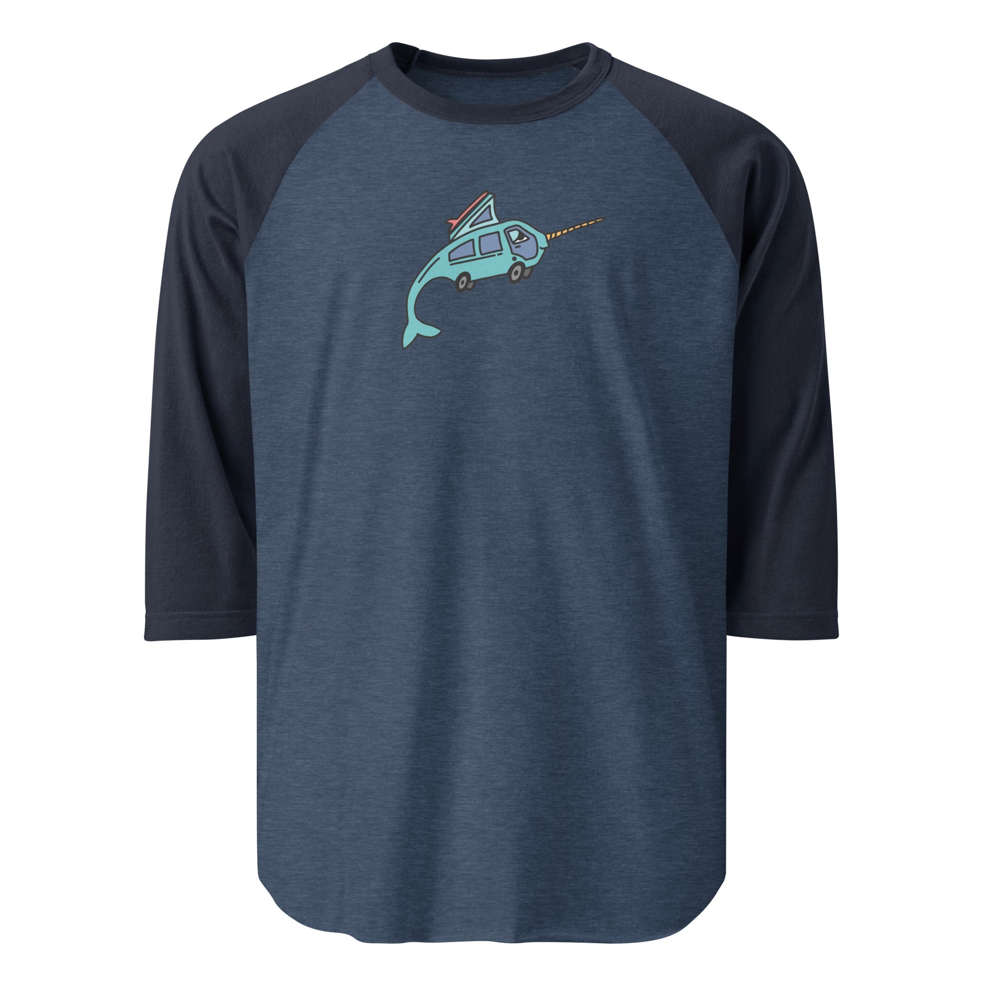 Narwhal Ned Raglan Baseball T-Shirt - OVERLANDERS Outfitter
