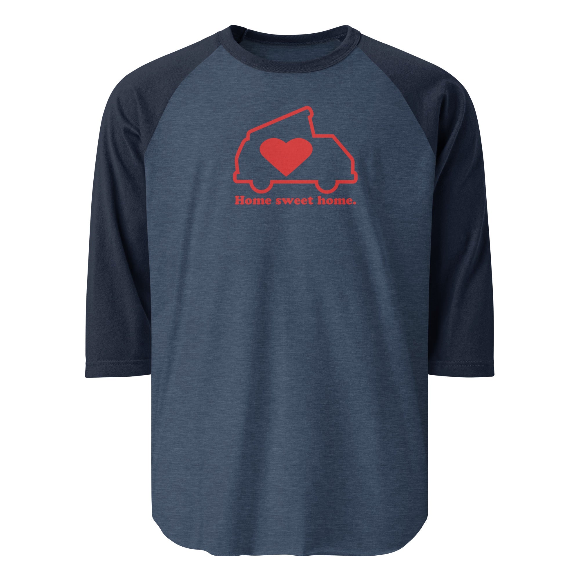 Home Sweet Home Raglan Baseball T-Shirt - OVERLANDERS Outfitter