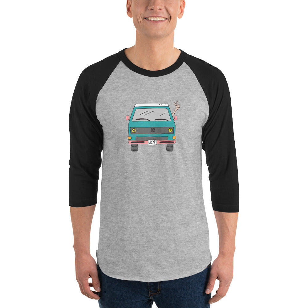 Dream Machine Raglan Baseball T-Shirt - OVERLANDERS Outfitter