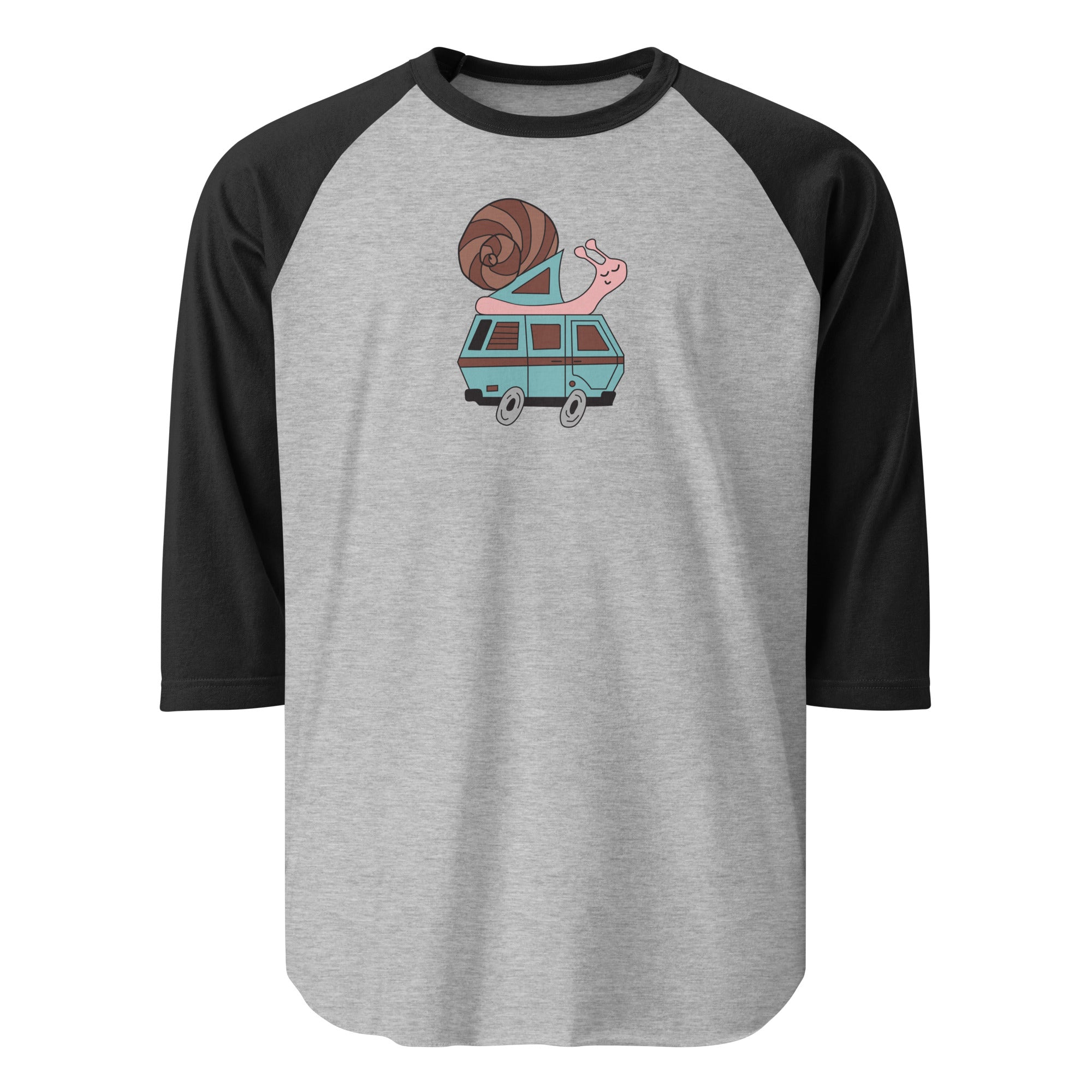 Sally Snail Unisex Raglan Baseball T-Shirt - OVERLANDERS Outfitter
