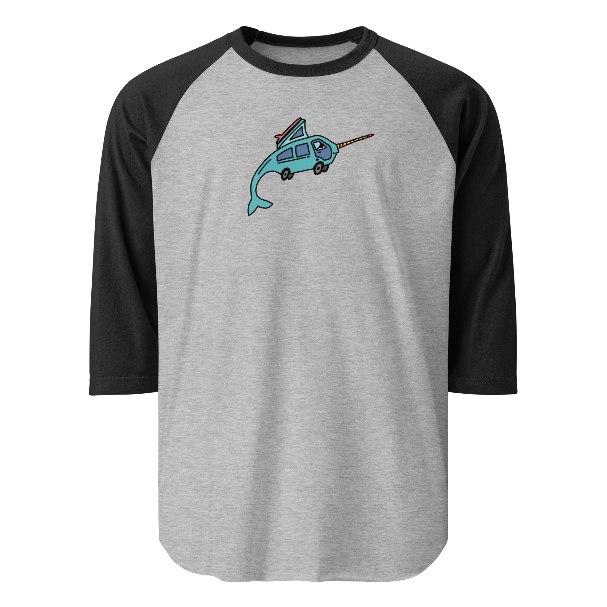 Narwhal Ned Raglan Baseball T-Shirt - OVERLANDERS Outfitter
