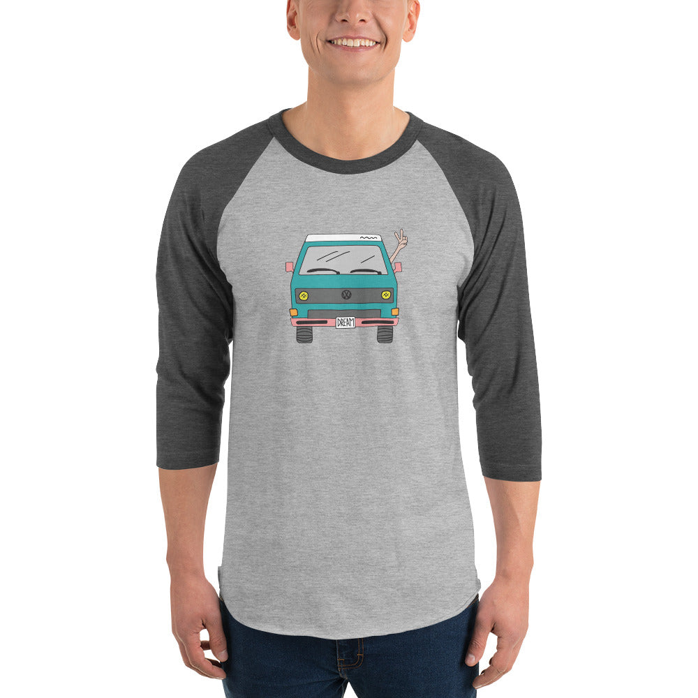 Dream Machine Raglan Baseball T-Shirt - OVERLANDERS Outfitter