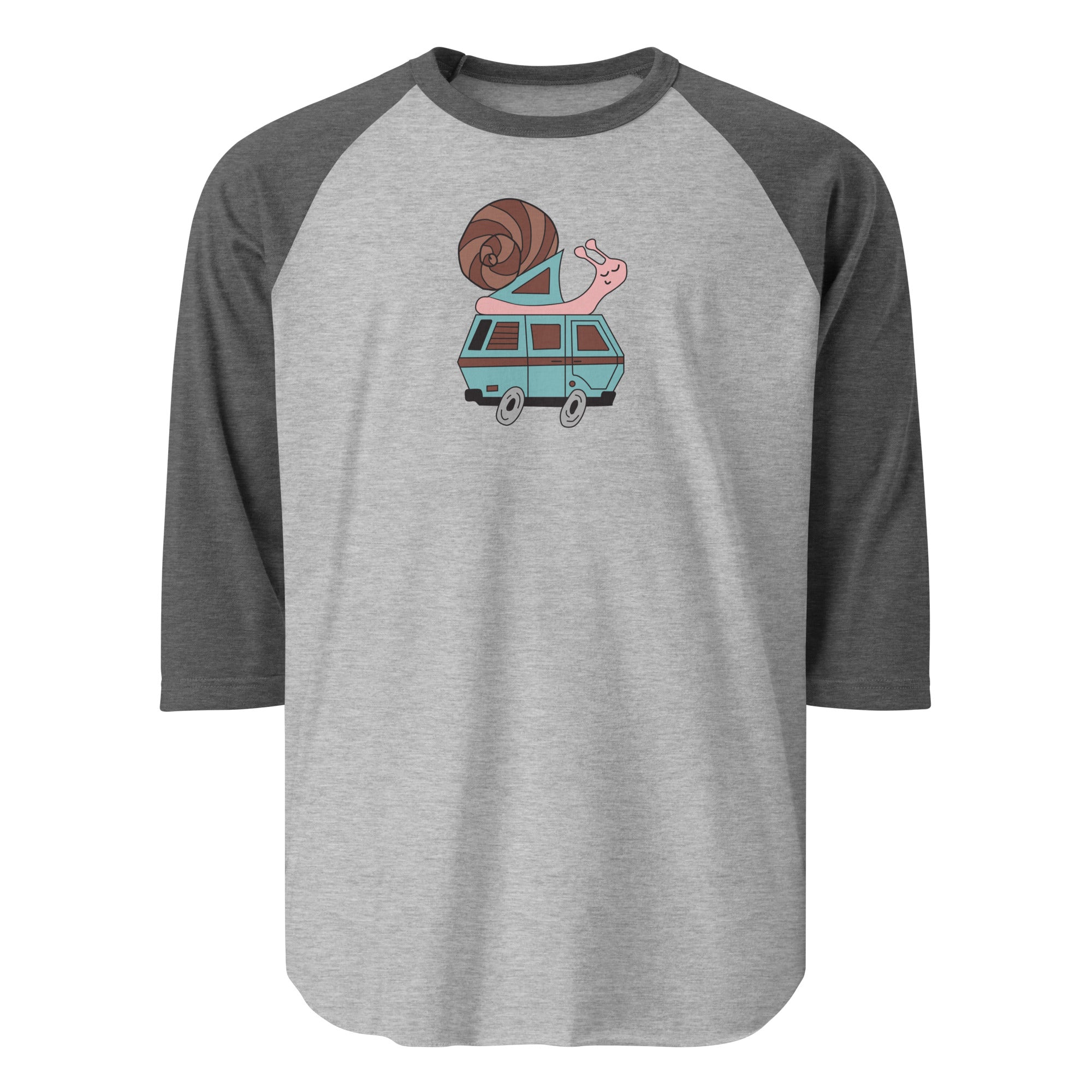 Sally Snail Unisex Raglan Baseball T-Shirt - OVERLANDERS Outfitter