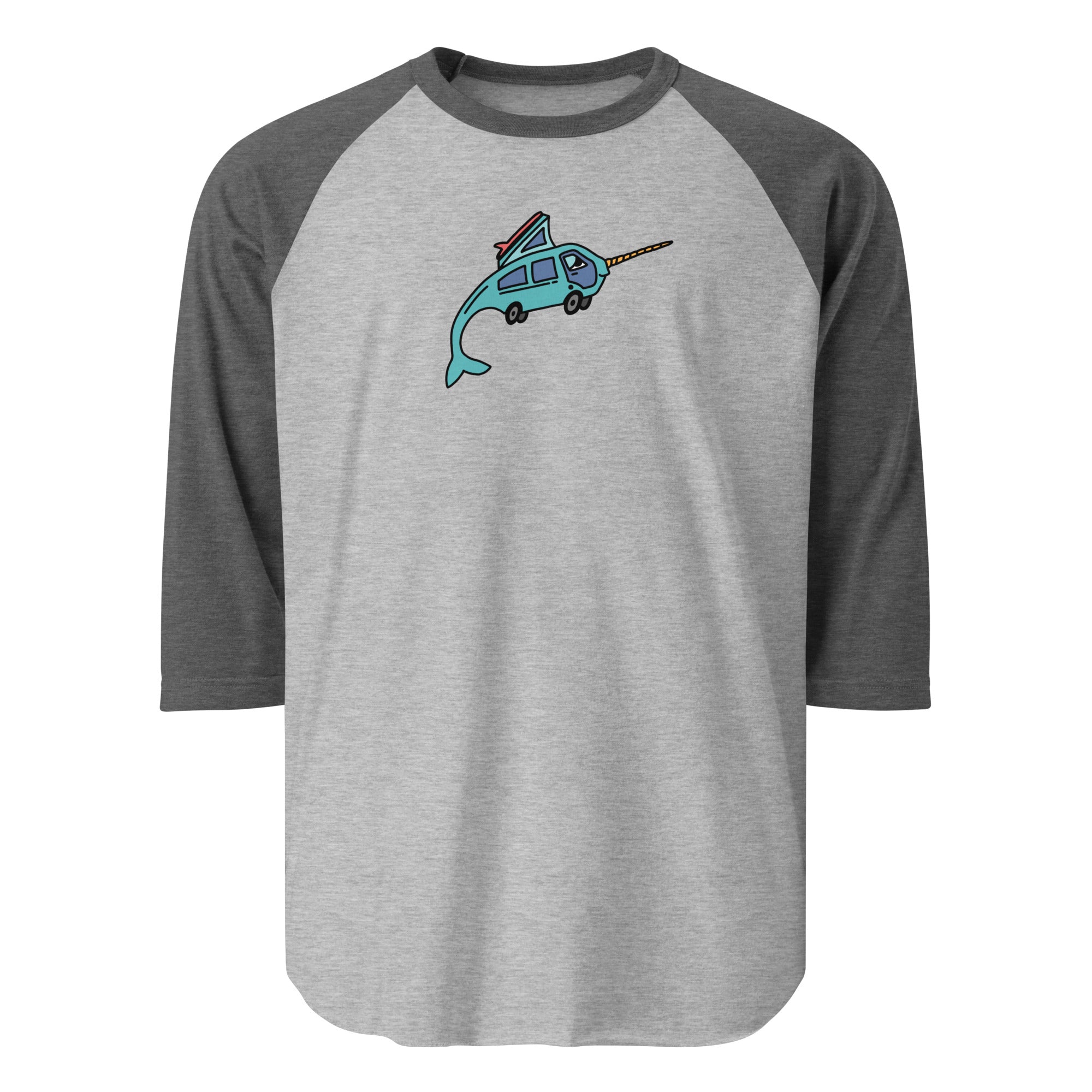 Narwhal Ned Raglan Baseball T-Shirt - OVERLANDERS Outfitter