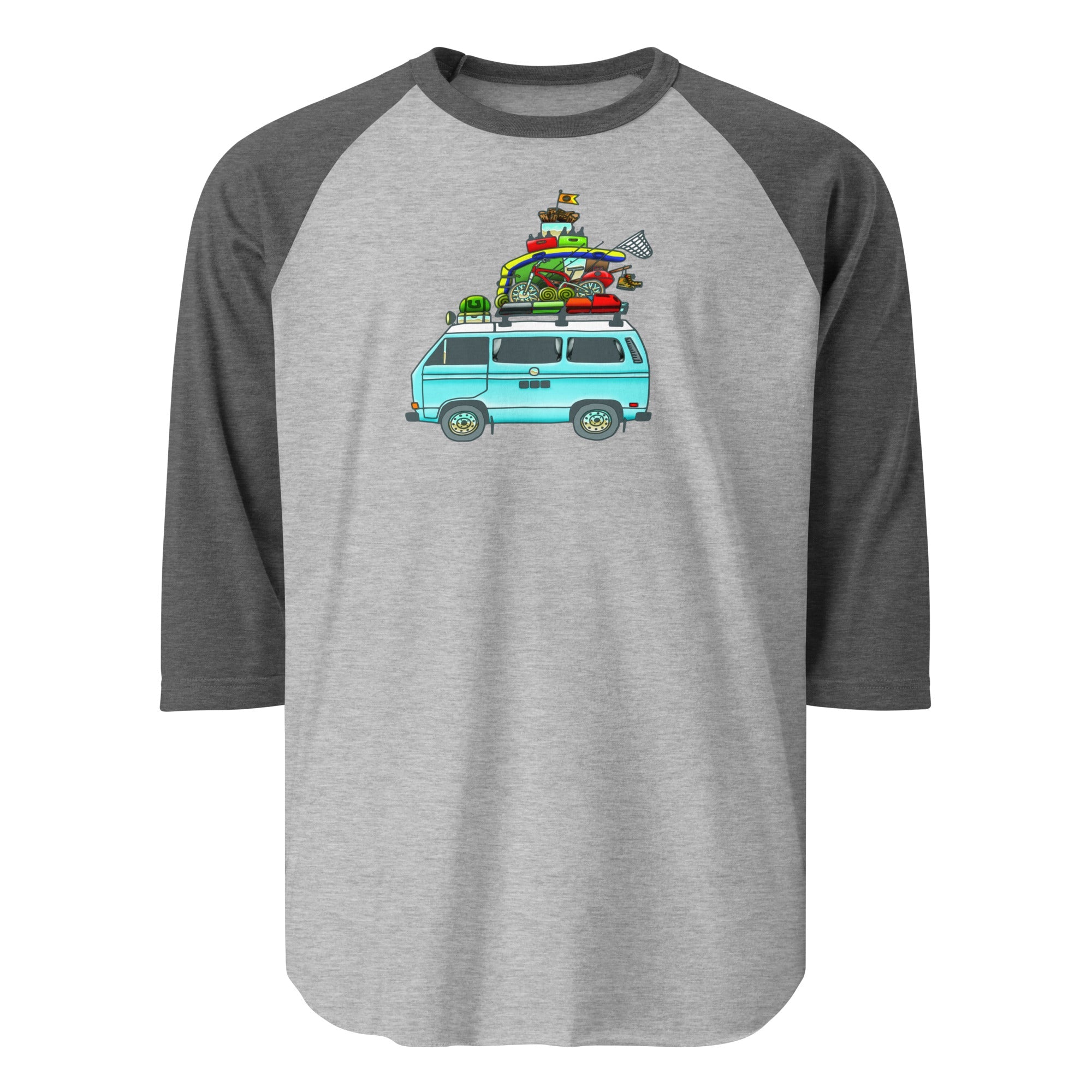 RAD Vanagon Raglan Baseball T-Shirt - OVERLANDERS Outfitter