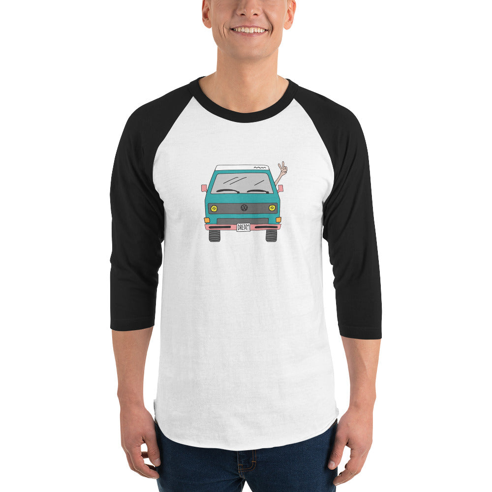 Dream Machine Raglan Baseball T-Shirt - OVERLANDERS Outfitter