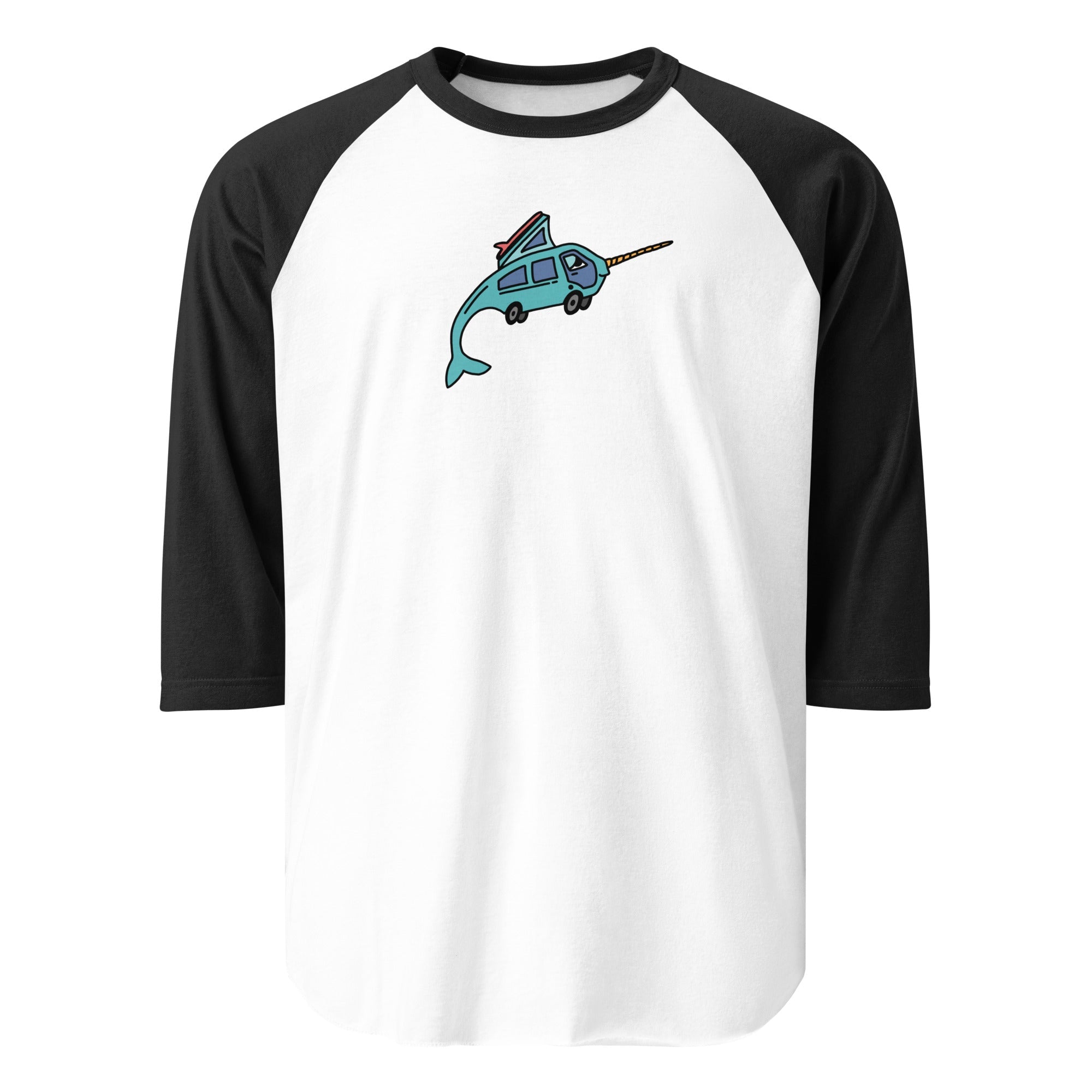 Narwhal Ned Raglan Baseball T-Shirt - OVERLANDERS Outfitter