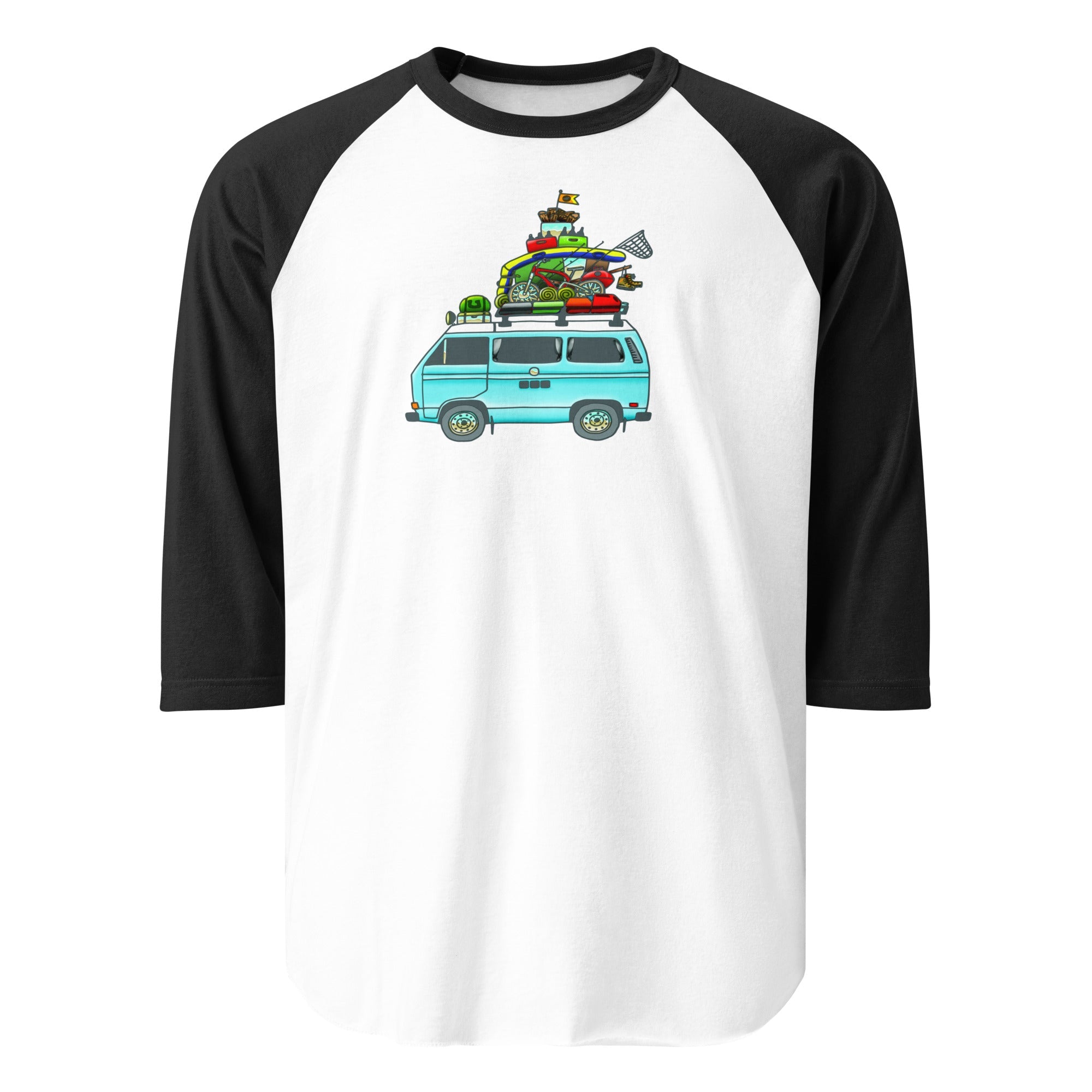 RAD Vanagon Raglan Baseball T-Shirt - OVERLANDERS Outfitter