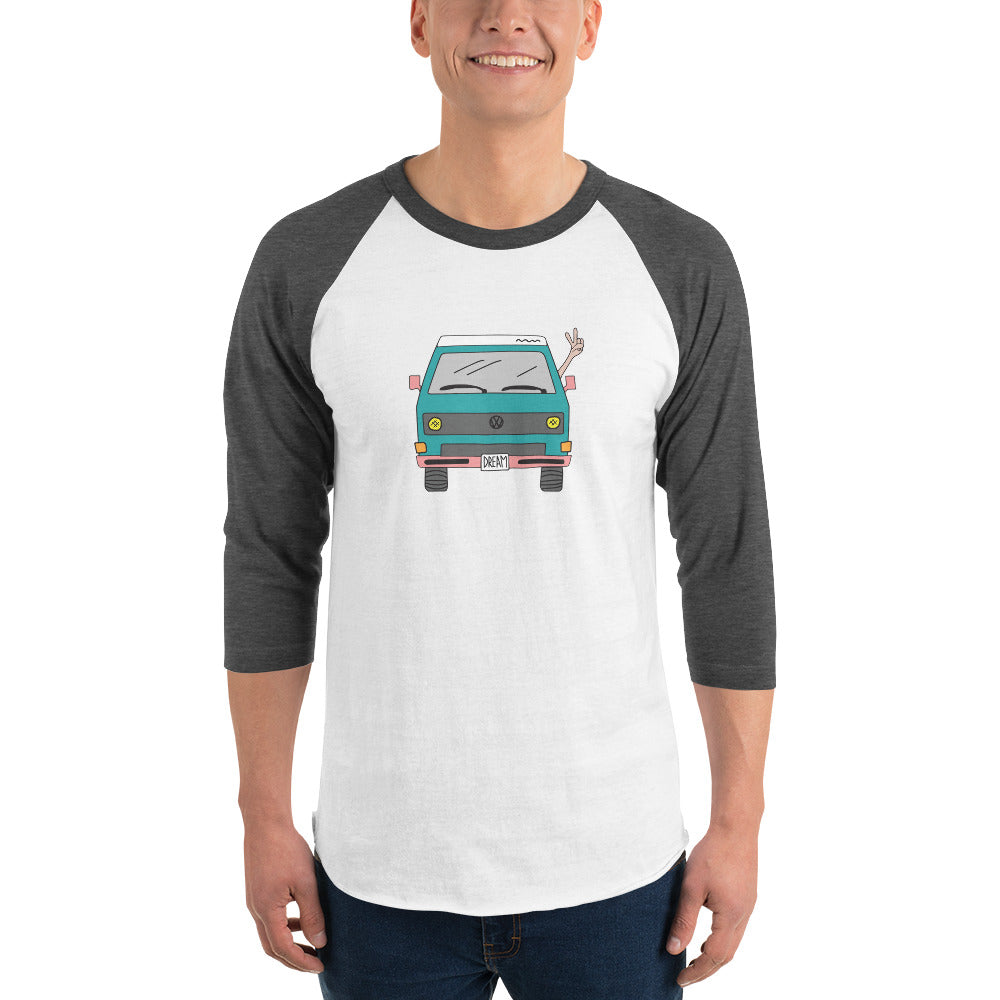 Dream Machine Raglan Baseball T-Shirt - OVERLANDERS Outfitter