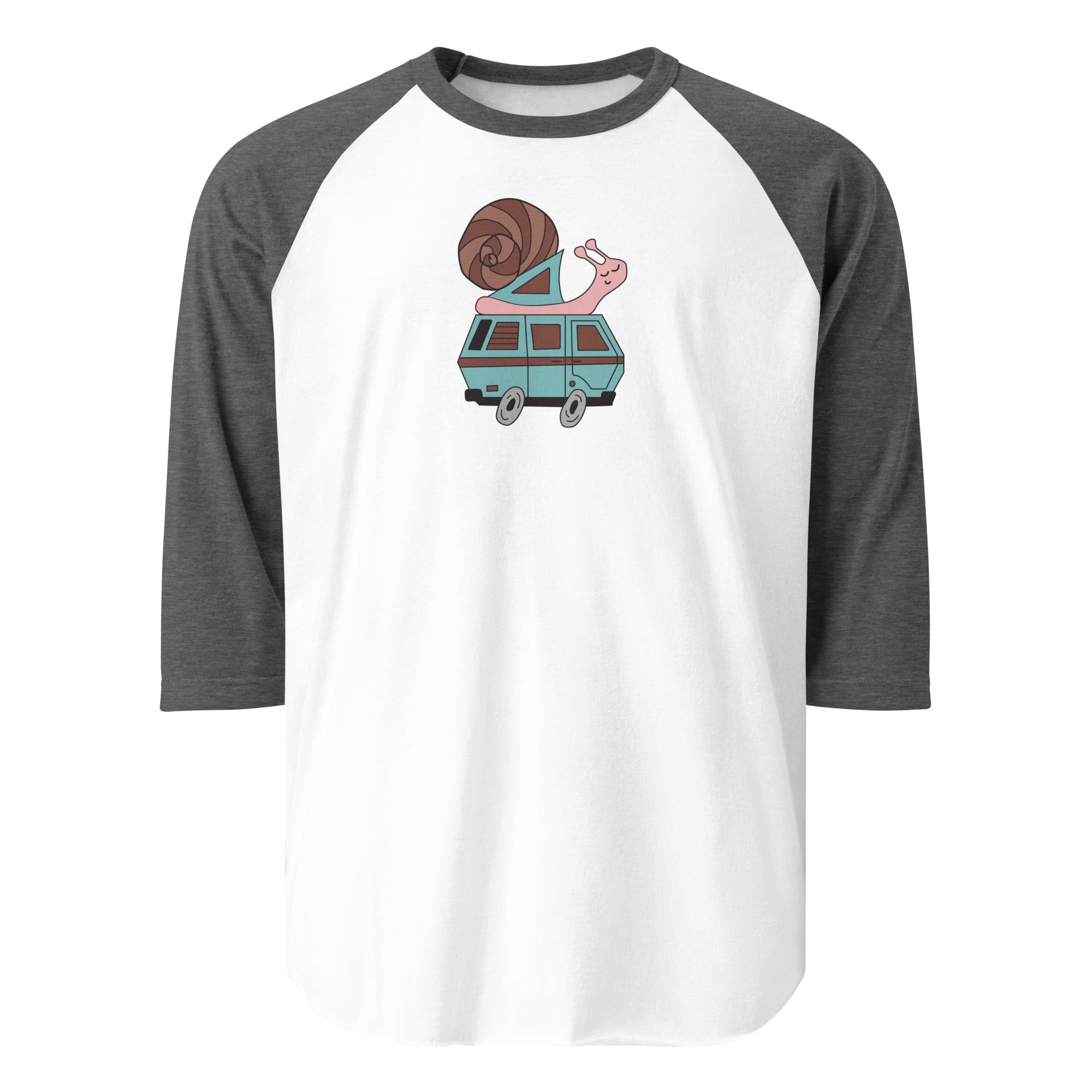 Sally Snail Unisex Raglan Baseball T-Shirt - OVERLANDERS Outfitter