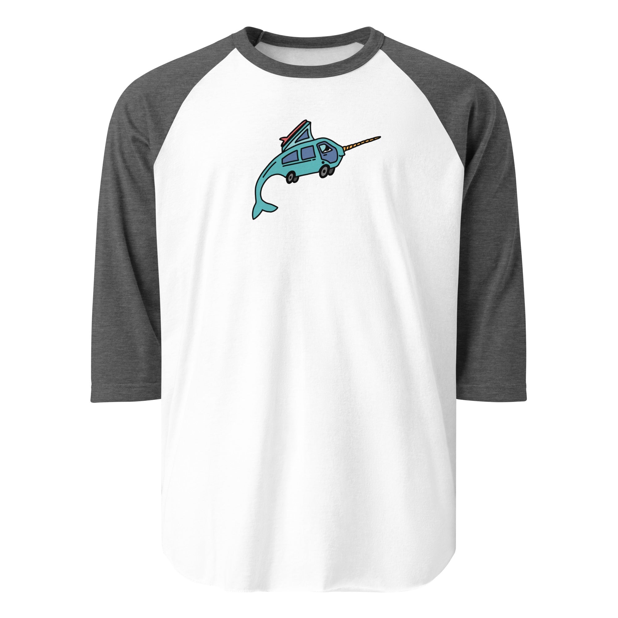 Narwhal Ned Raglan Baseball T-Shirt - OVERLANDERS Outfitter