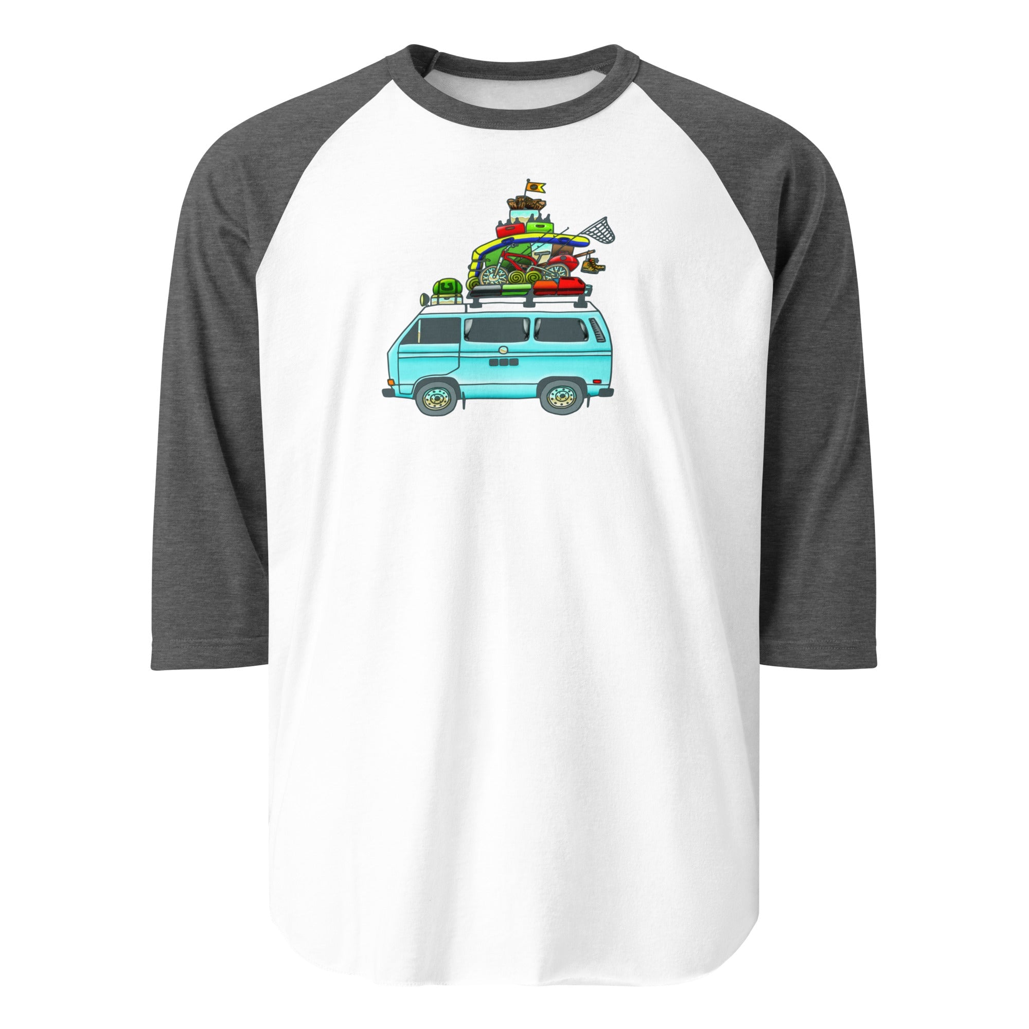 RAD Vanagon Raglan Baseball T-Shirt - OVERLANDERS Outfitter