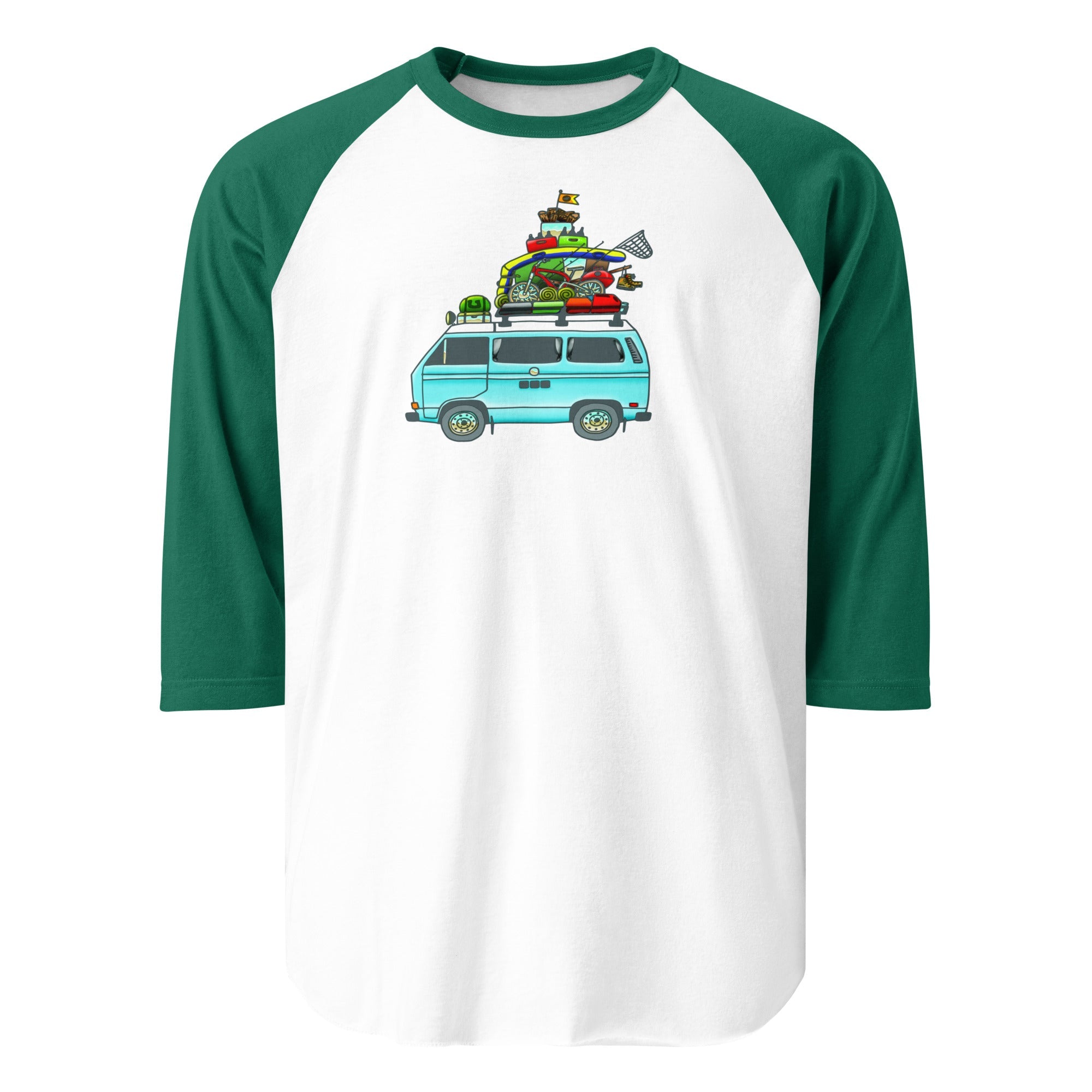 RAD Vanagon Raglan Baseball T-Shirt - OVERLANDERS Outfitter