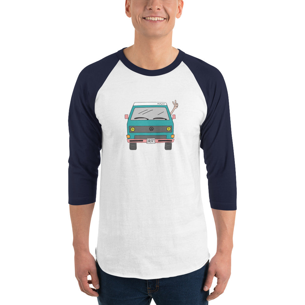 Dream Machine Raglan Baseball T-Shirt - OVERLANDERS Outfitter