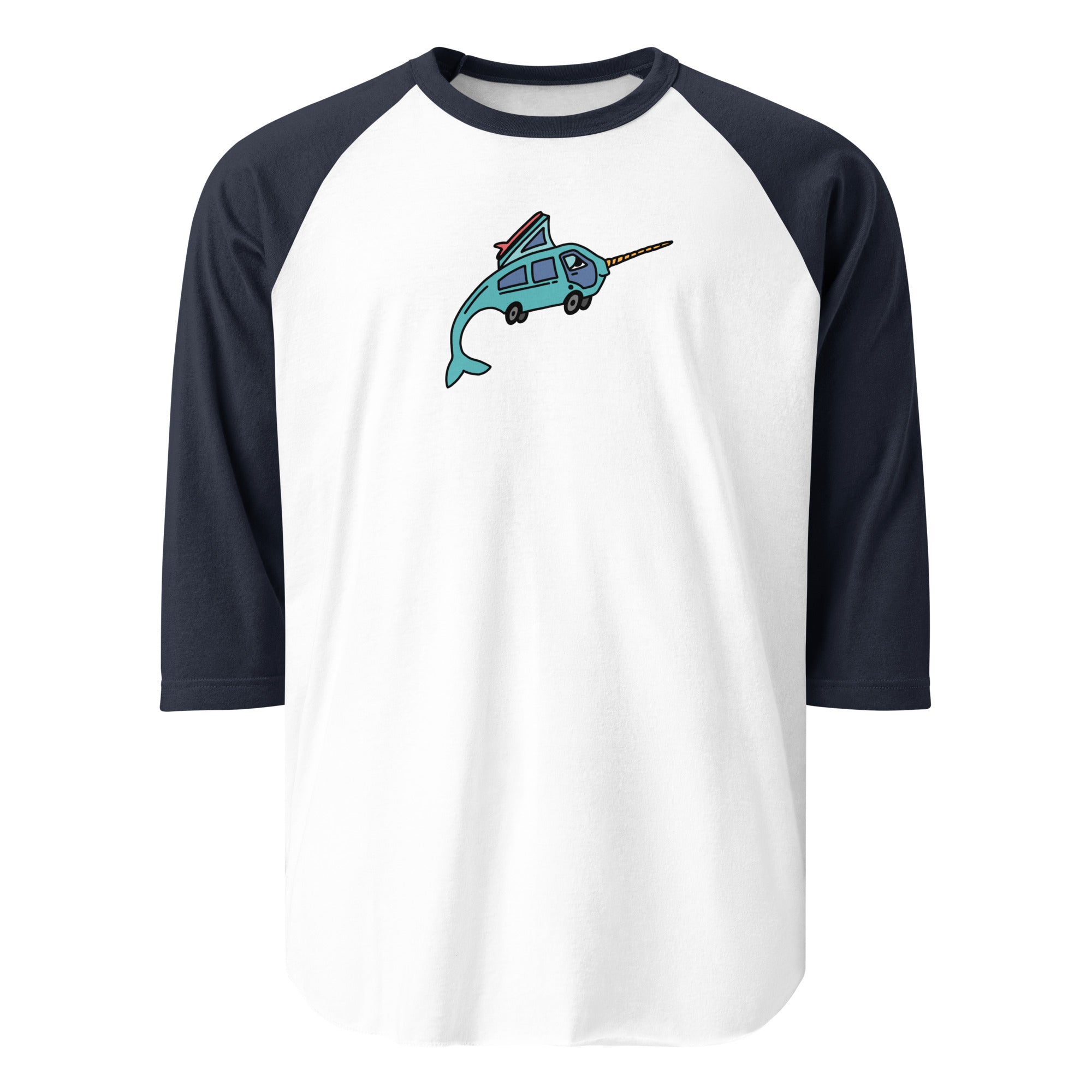 Narwhal Ned Raglan Baseball T-Shirt - OVERLANDERS Outfitter