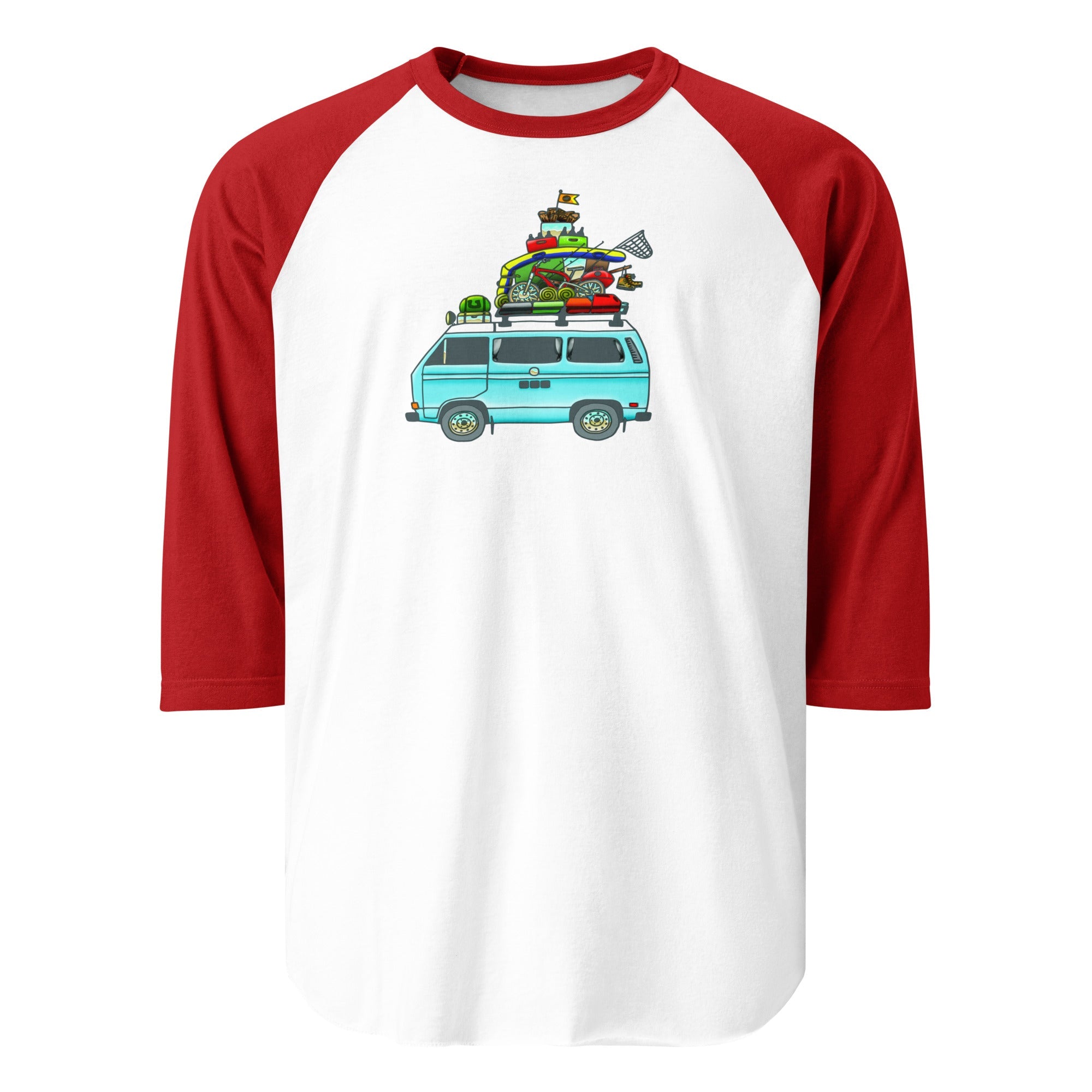 RAD Vanagon Raglan Baseball T-Shirt - OVERLANDERS Outfitter