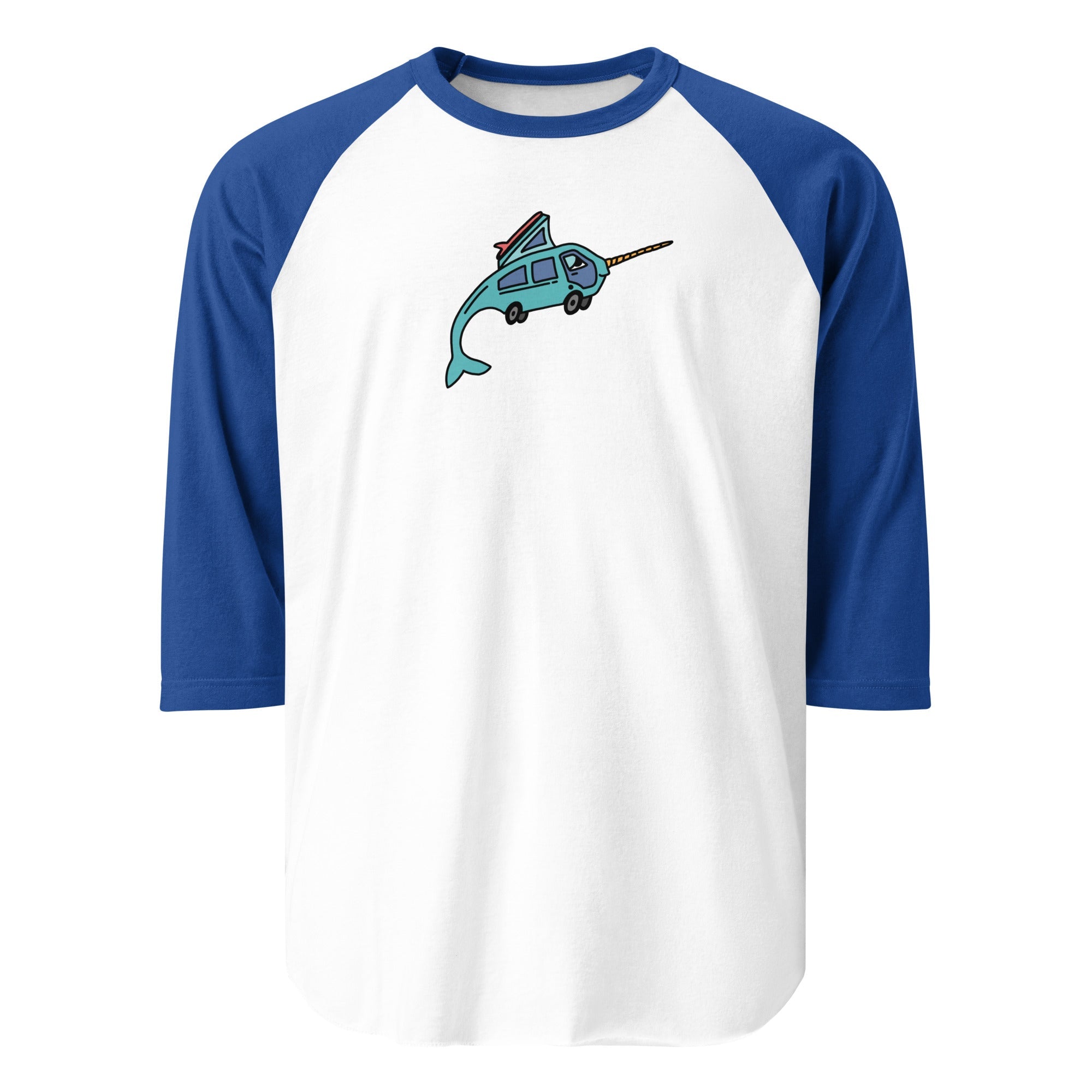 Narwhal Ned Raglan Baseball T-Shirt - OVERLANDERS Outfitter