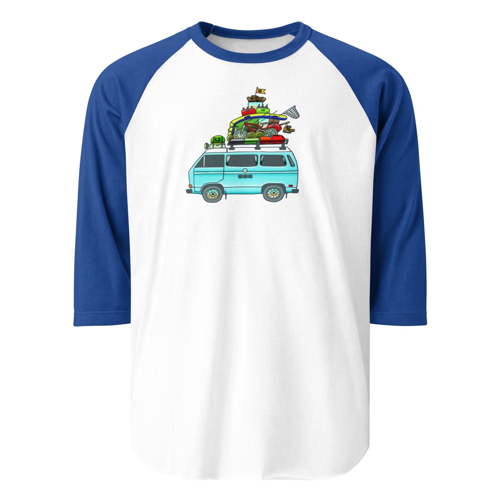 RAD Vanagon Raglan Baseball T-Shirt - OVERLANDERS Outfitter
