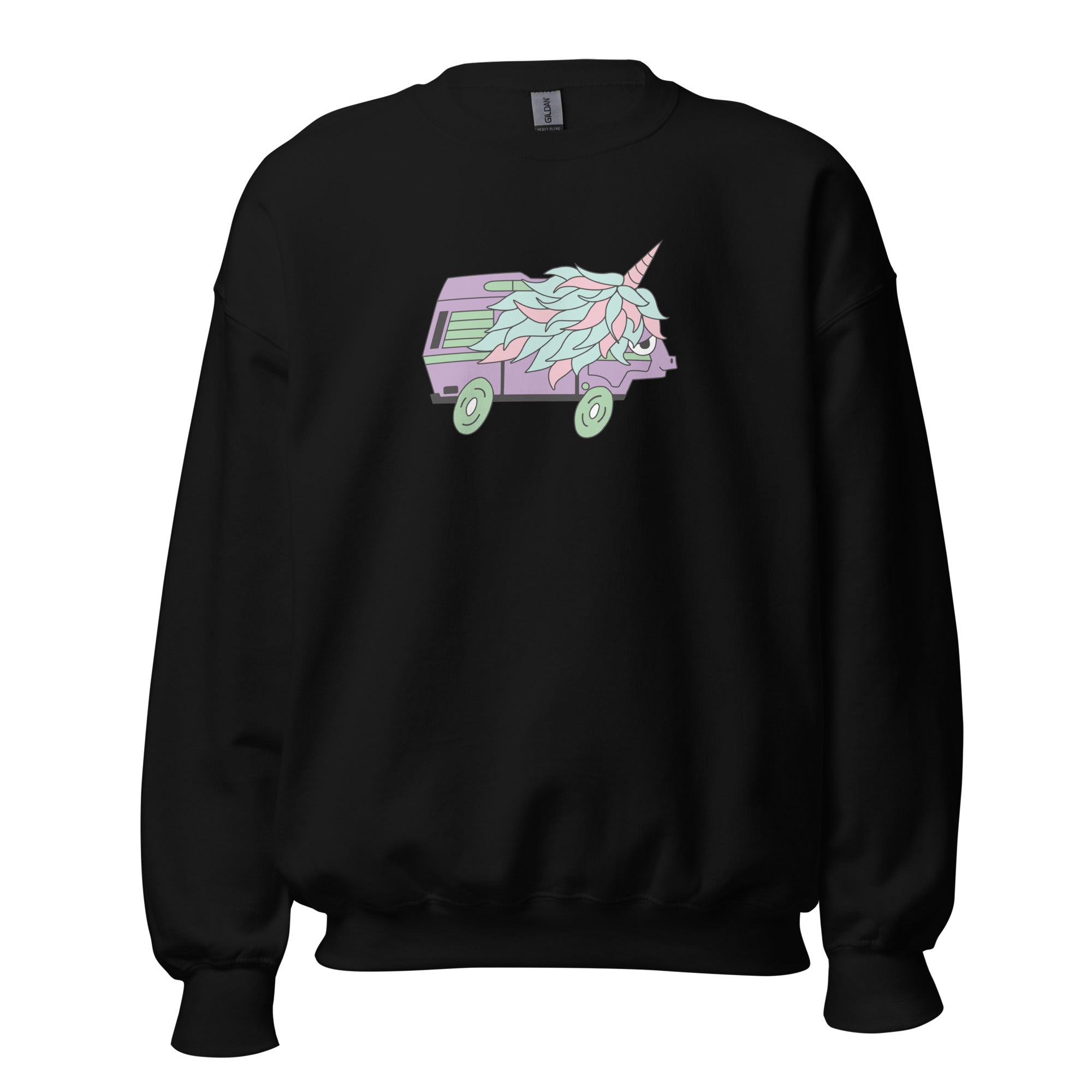 High-Top Hazel Unicorn Unisex Sweatshirt - OVERLANDERS Outfitter