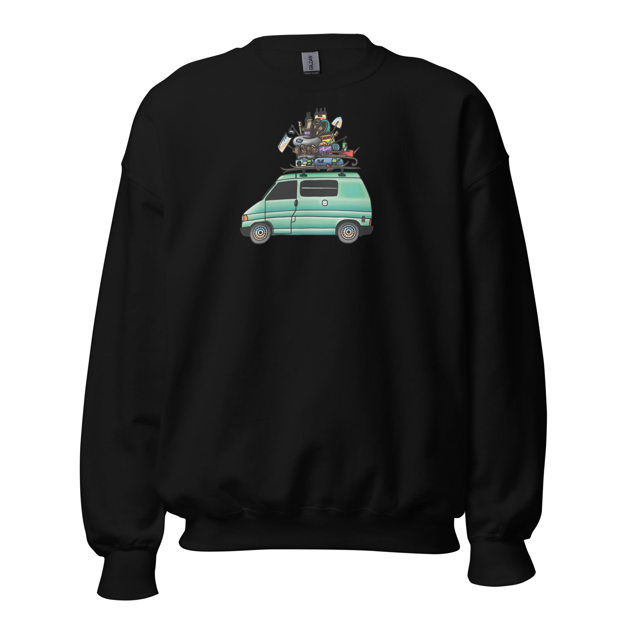RAD Eurovan Unisex Sweatshirt - OVERLANDERS Outfitter